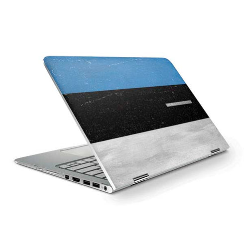 Estonia Flag Distressed HP Spectre Skin